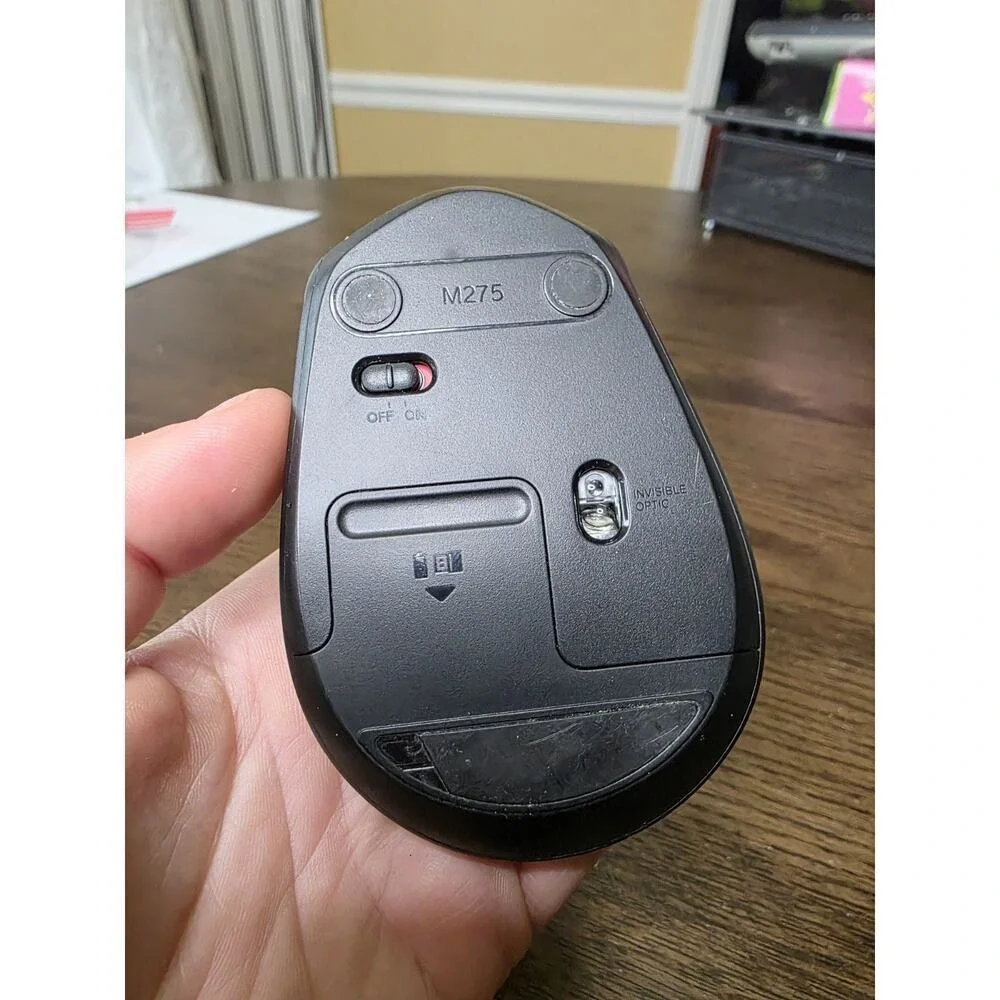 Logitech M275 Wireless Computer Mouse No USB‎ Receiver Dongle